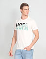 U.S. Polo Assn. Denim Co. Crew Neck Brand Print T-Shirt