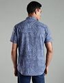 Tommy Hilfiger Printed Regular Fit Cotton Shirt