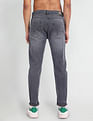 Flying Machine Slash Slim Tapered Fit Whiskered Jeans