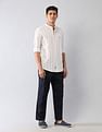 U.S. Polo Assn. Denim Co. Vertical Striped Poplin Regular Fit Shirt