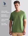 USPA Innerwear Solid Comfort Fit  Loungewear T-Shirt