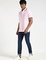 Tommy Hilfiger Solid Regular-Fit Cotton Polo Shirt