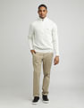 Tommy Hilfiger Classic Cotton Cable Zip Mock Sweatshirt