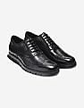 Cole Haan Men Black ZERØGRAND Wingtip Oxford