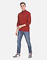 U.S. Polo Assn. High Neck Half Zip Sweater