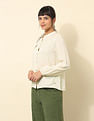 U.S. Polo Assn. Women Lace Detailed Solid Shirt