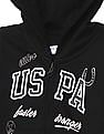 U.S. Polo Assn. Kids Long Sleeve Brand Print Sweatshirt