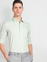 Arrow Windowpane Check Slim Fit Shirt