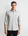 Arrow Sports Solid Dobby Shirt