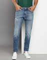 Tommy Hilfiger Austin Slim Tapered Fit Distressed Jeans