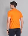 AD by Arvind Crew Neck Graphic Print T-Shirt
