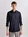 Calvin Klein Jeans Vertical Stripes Slim Fit Plain Woven Shirt