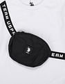 U.S. Polo Assn. Kids Boys Attached Fanny Pack T-Shirt