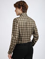 Tommy Hilfiger Melange Large Checked Regular Fit Shirt