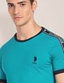 U.S. Polo Assn. Contrast Tape Cotton T-Shirt