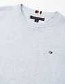 Tommy Hilfiger Solid Regular-Fit Cotton Sweater