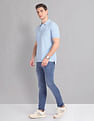 AD by Arvind Embroidered Logo Profound Polo Shirt