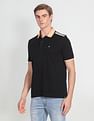 Arrow Solid Compact Cotton Polo Shirt