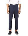 U.S. Polo Assn. Mid Rise Striped Smart Casual Trousers