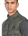 U.S. Polo Assn. High Neck Solid Gilet Jacket