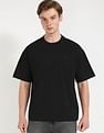 Calvin Klein Jeans Logo Oversized-Fit Cotton T Shirt