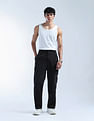 Flying Machine Solid Cobain Loose Fit Cargos