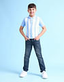 U.S. Polo Assn. Kids Stone Wash Slim Fit Jeans