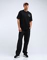 Flying Machine Applique Relaxed Kidult T-Shirt