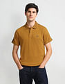 Arrow Sports Contrast Tape Cotton Polo Shirt