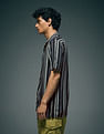 Flying Machine Vertical Striped Original Cuban Shirt