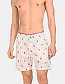 USPA Innerwear Signature Logo Print Cotton I710 Boxers - Pack Of 1