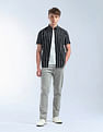 Flying Machine Vertical Striped Slim Fit Shirt