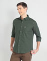 U.S. Polo Assn. Denim Co. Cotton Twill Slim Fit Shirt