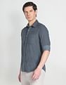 Arrow Sports Polka Dot Print Corduroy Shirt