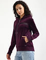 Calvin Klein Embossed Logo Patch Hood Sweatshirt
