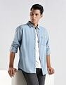 Calvin Klein Jeans Solid Regular Fit Cotton Shirt
