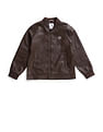 U.S. Polo Assn. Kids Stand Neck Solid Casual Jacket