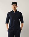 Arrow Sport Slim Fit Pure Linen Shirt