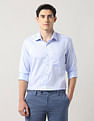Arrow Manhattan Slim Fit Graph Checked Autopress Shirt