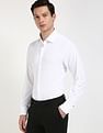 Tommy Hilfiger White Men's Shirt for Crisp Look