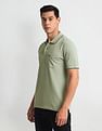 Arrow Sports Tipped Collar Regular Fit Polo Shirt