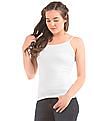 Aeropostale Solid Cotton Elastane Camisole
