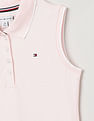 Tommy Hilfiger Kids Girls Sustainable Cathrine Fig Dress