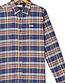 U.S. Polo Assn. Kids Boys Spread Collar Check Shirt