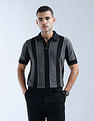 Flying Machine Vertical Striped Essentials Polo Shirt