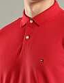 Tommy Hilfiger Solid Regular-Fit Cotton Polo T-Shirt