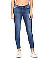 Flying Machine Women Veronica Skinny Fit Whiskered Jeans