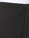 Calvin Klein Men Black Stacked Logo Tapered Fit Joggers