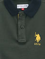 U.S. Polo Assn. Kids Boys Long Sleeve Solid Polo Shirt