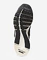 Cole Haan Women Grey Pinstripe And Rose Gold ZERØGRAND Overtake Running Shoe